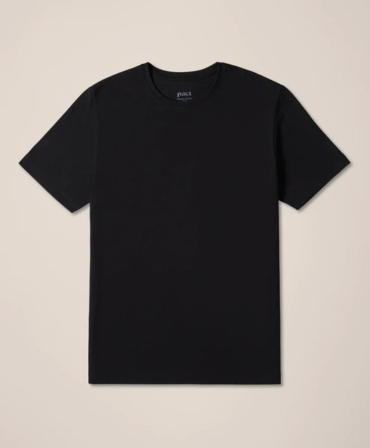 luxe essential classic fit crewneck tee